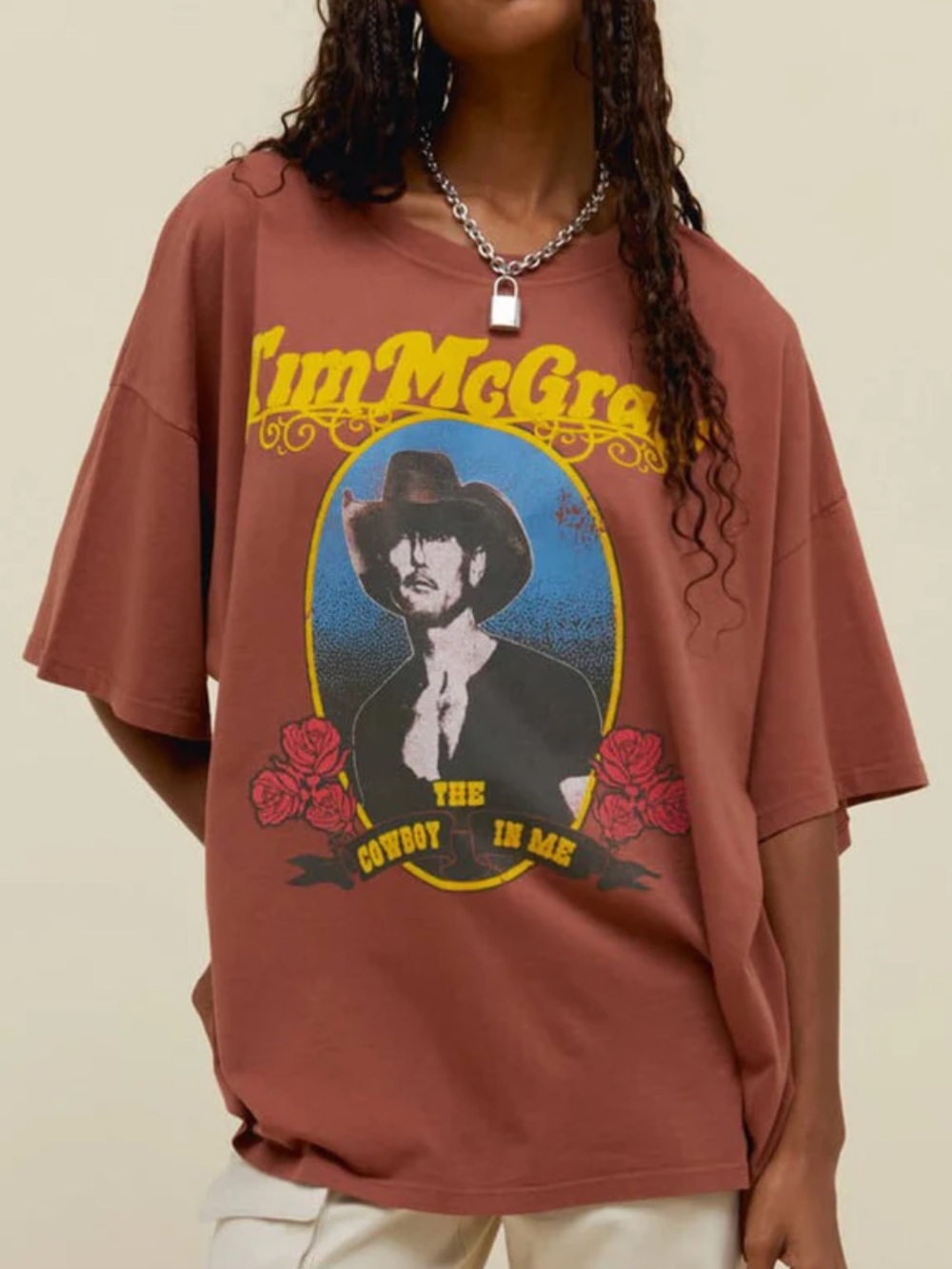 Daydreamer TIM MCGRAW THE COWBOY IN ME
Tee. Sable One Size